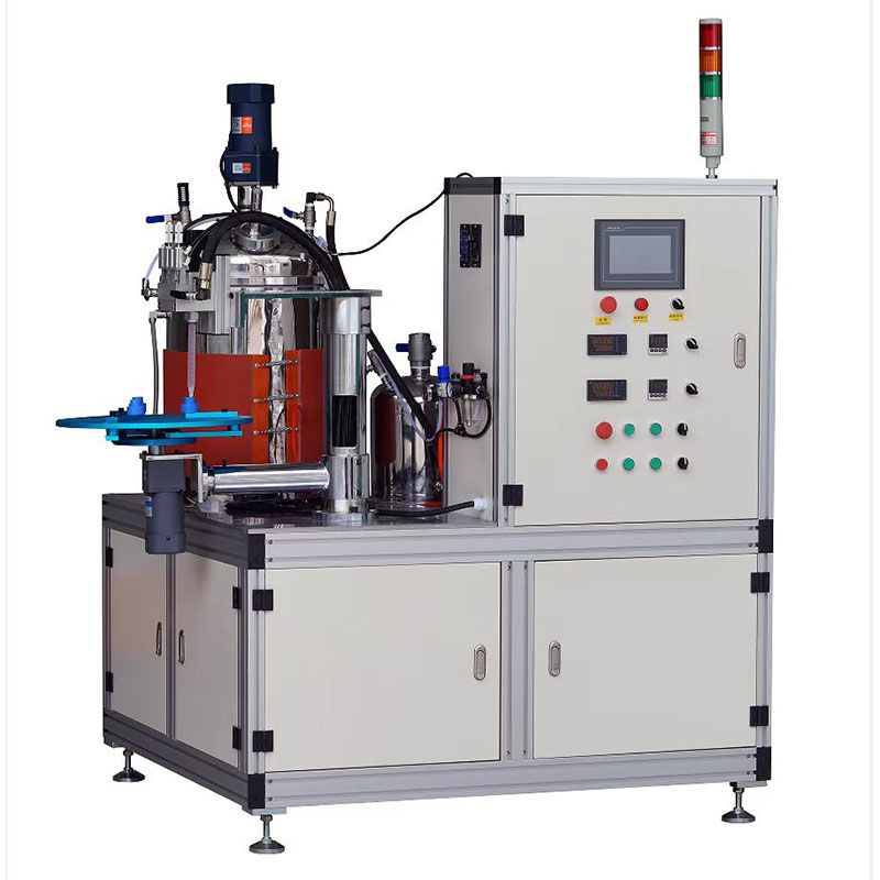 A B Two Compounds Filter End Cap Gluing Machine